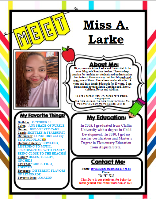 Meet Miss Larke